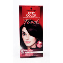Schwarzkopf - Poly Color - Permanent Cream Colour Tint Red Black - 87