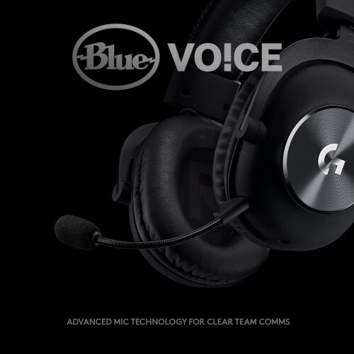 Logitech Logitech G Pro X Gaming Headset with Blue Voice Technology - Black 1