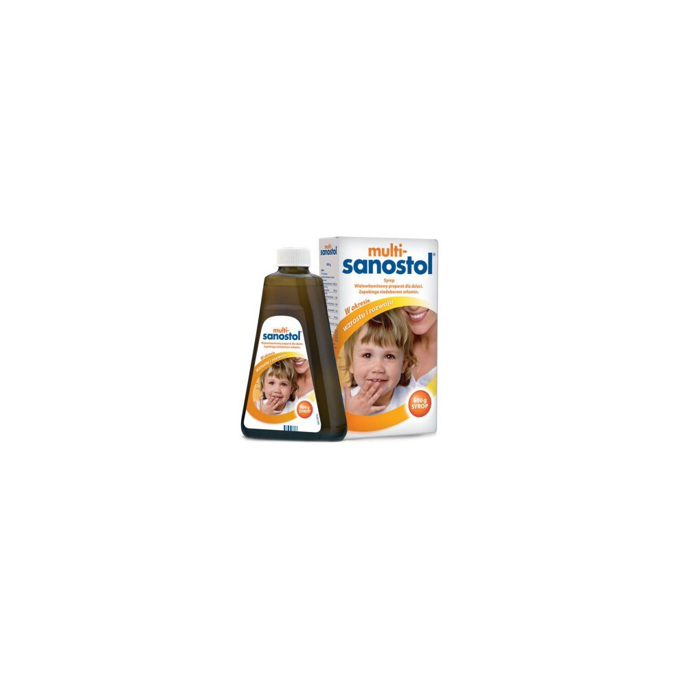 Multi Sanostol 300g, vitamins for kids, zapobiega niegoborom witamin