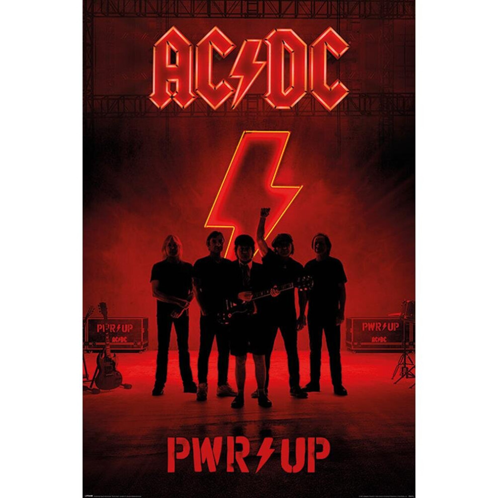 AC/DC Poster PWR UP 198