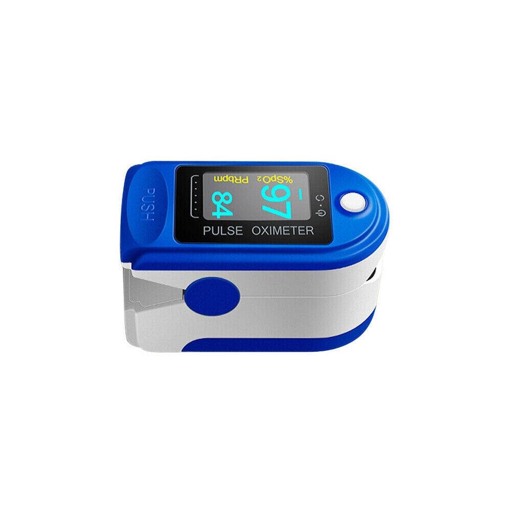 Finger Tip Pulse Oximeter Blood Oxygen Sensor O2 SpO2 Heart Rate Patient Monitor