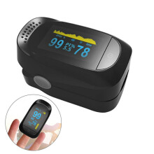 Finger Pulse Oximeter With LED Display