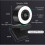 2K HD Autofocus USB 2.0 Webcam With LED Ring Light 360 Adjustable For PC/Laptop 2