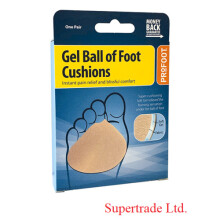 Profoot Soft Gel Ball Of Foot Cushions Instant Pain Relief Reusable Washable