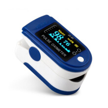 (Blue) Professional Finger Pulse Oximeter Blood Oxygen Saturation Monitor