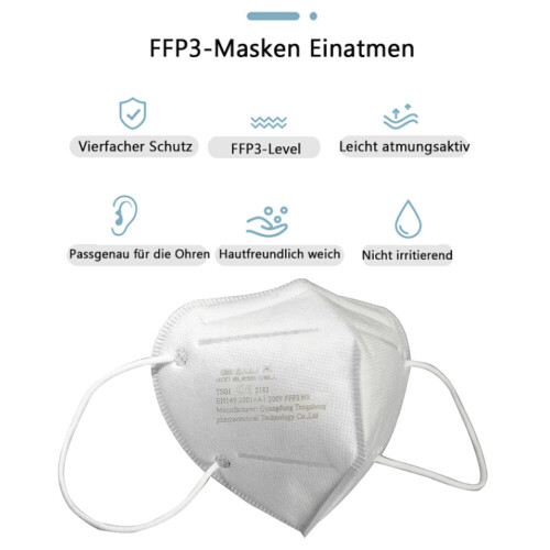 masks protection level FFP3 reusable Face mask, CE certified 1