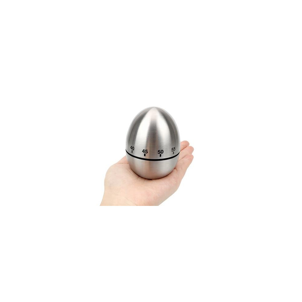 (EGG) Kitchen Timer Time Clock Mechanical Alarm Clock