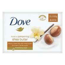 Dove Purely Pampering Shea Butter Beauty Bar - 2 x 100g (9019178)