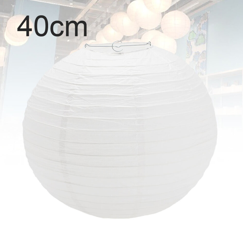 40cm 16 round Handmade Paper Lampshade Lantern Wedding Party Fashion