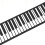 Ευέλικτο USB MIDI Roll Up Ηλεκτρονικό πληκτρολόγιο πιάνου Pro αγόρι κορίτσι δώρο 3