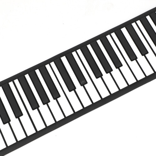 Ευέλικτο USB MIDI Roll Up Ηλεκτρονικό πληκτρολόγιο πιάνου Pro αγόρι κορίτσι δώρο 2