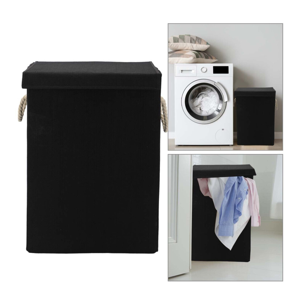 Folding laundry basket for washing clothes storage foldable trash