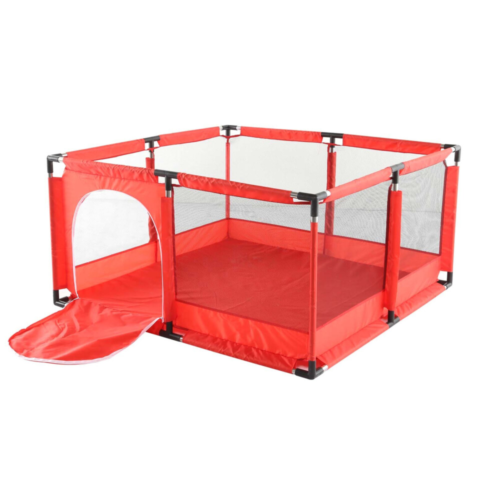 (Red) Door Pen For Toddlers Playpen Toddler