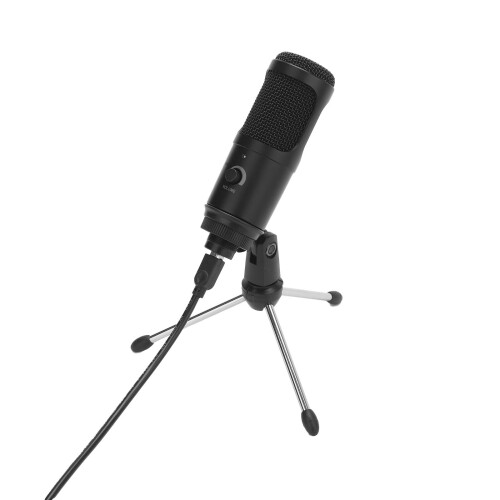 Microphone w/ Tripod Stand USB Condenser Computer Game Chat Studio 2