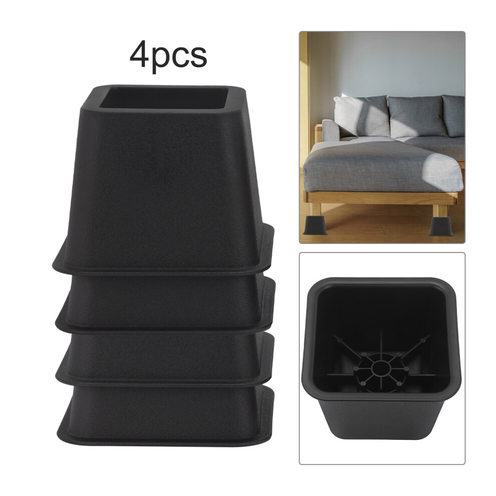 4pcs Bed Chair table risers Feet pp heavy duty Furniture Feet Lifter