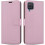 (Rose Gold) For Samsung Galaxy A12 Leather Case 1