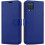 (Blue) For Samsung Galaxy A12 Leather Case 1