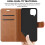 (Red) For Samsung Galaxy A12 Leather Case 2