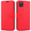(Red) For Samsung Galaxy A12 Leather Case 1