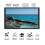 Portable Fabric Matte White Projector Projection Screen Home UK 1