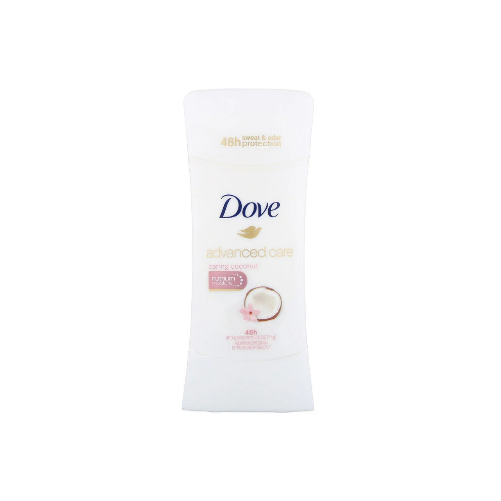 Dove, Advanced Care, Anti-Perspirant Deodorant, Caring Coconut, 74g