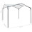 VidaXL vidaXL Pavillon 3x3x2,6 m Weiß 180 g/m² 7