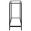 VidaXL vidaXL Console Table Transparent 80 cm Tempered Glass Accent Side End Desk 3