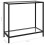VidaXL vidaXL Console Table Transparent 80 cm Tempered Glass Accent Side End Desk 6