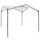 VidaXL vidaXL Pavillon 3x3x2,6 m Weiß 180 g/m² 1