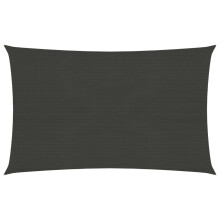 vidaXL Sonnensegel 160 g/m² Anthrazit 2x4,5 m HDPE