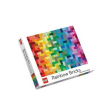 Puzzle - LEGO - Regenbogensteine - 1000 Teile - Abstraktes Thema - Mehrfarbig