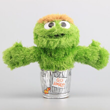 (Oscar) Sesame Street Elmo Cookie Hand Puppet Plush Toys