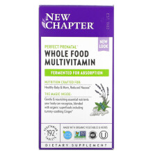 New Chapter, Perfect Prenatal Multivitamin, 192 Vegetarian Tablets