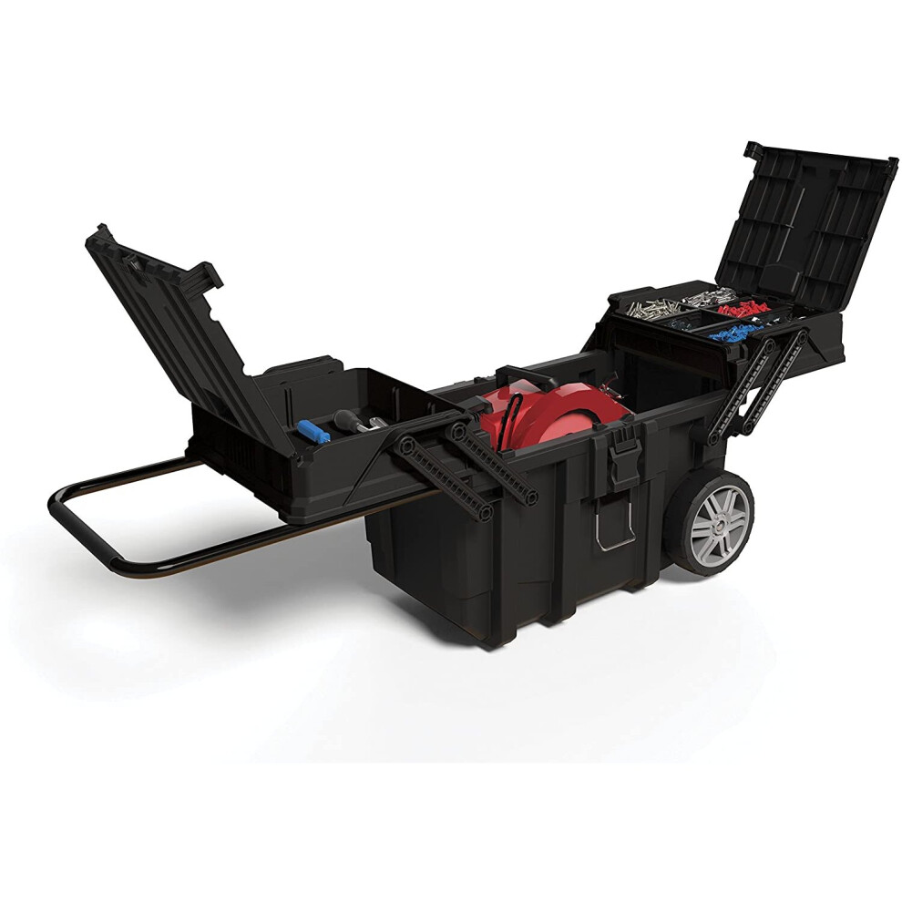 Keter DIY Tool Storage Mobile DURABLE Job Box 57L All Weather Reistant