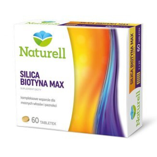Naturell, Silica Biotin Max, 60 tablets