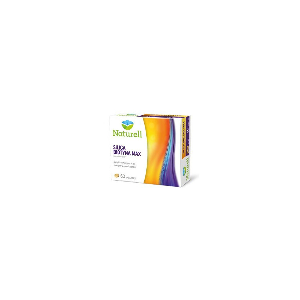 Naturell, Silica Biotin Max, 60 tablets