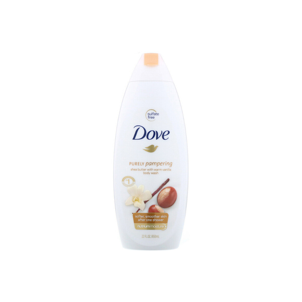 Dove, Purely Pampering, Body Wash, Shea Butter with Warm Vanilla