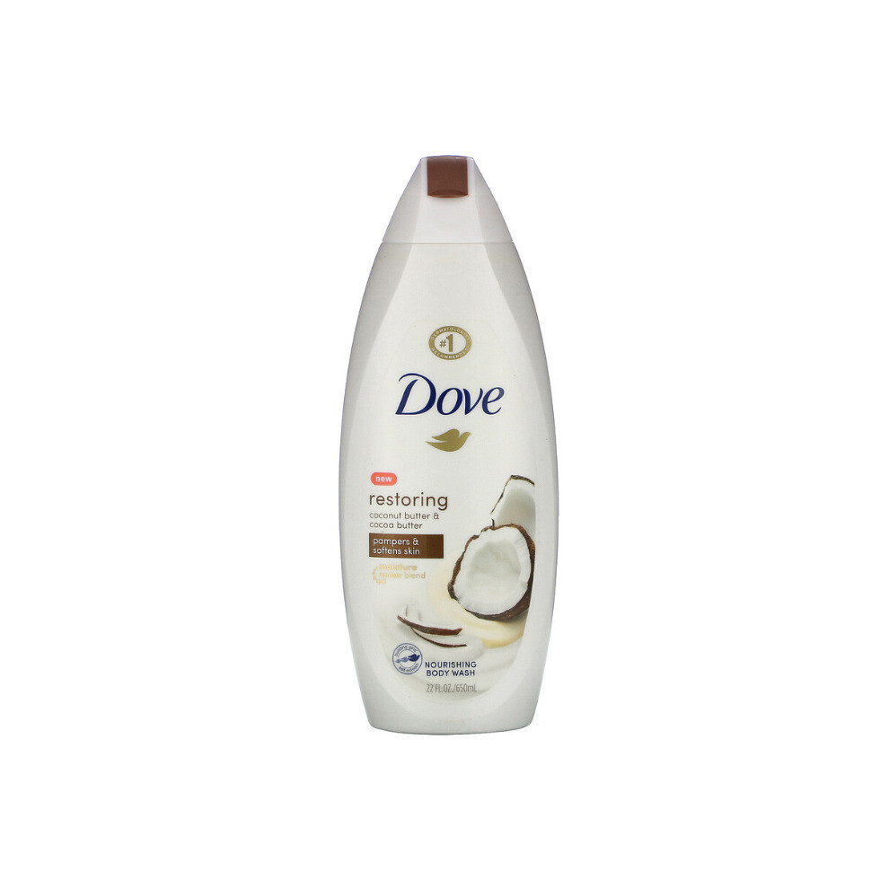 Dove, Nourishing Body Wash, Coconut Butter & Cocoa Butter