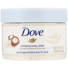 Dove, Body Polish, Crushed Macadamia & Rice Milk