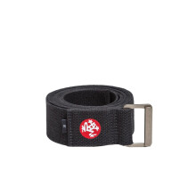 (Thunder) Manduka Align Cotton Yoga Strap 8' Foot