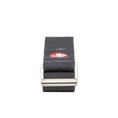 (Thunder) Manduka Align Cotton Yoga Strap 8' Foot 1