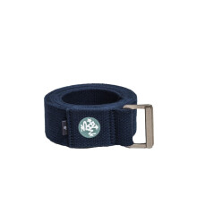 (Midnight) Manduka Align Cotton Yoga Strap 8' Foot