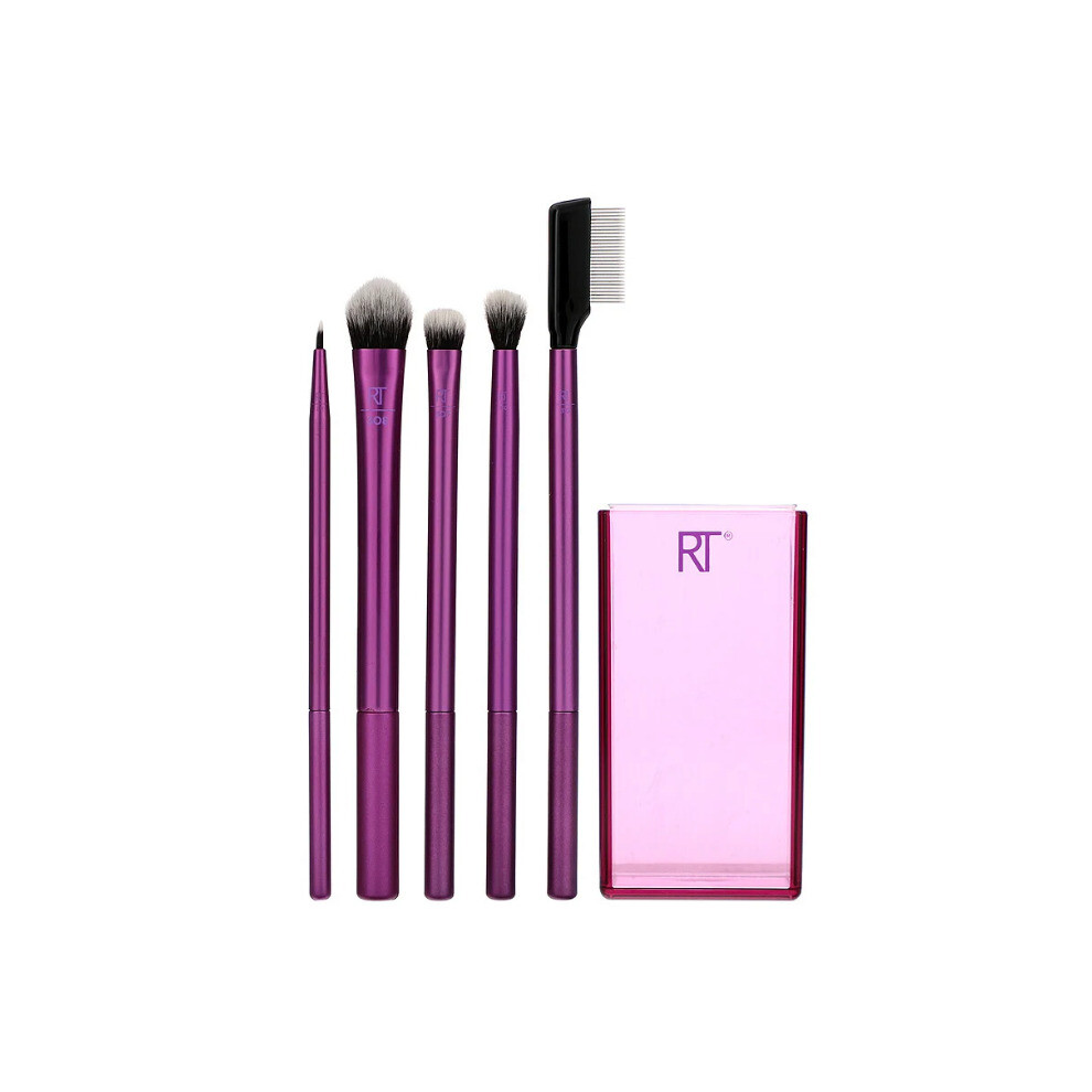 6pc Real Techniques Enhanced Eye Set | Cruelty-Free Eyeshadow Brush Set