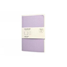 Moleskine Note Card With Envelope - Large Persian Lilac