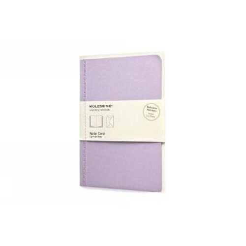 Moleskine Note Card With Envelope - Large Persian Lilac