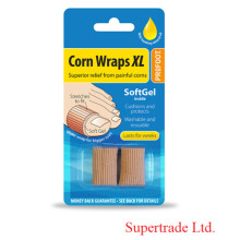 3 X Profoot Corn Wraps XL Soft Gel Cushions Protects Painful Corns - 2 Wraps