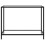 VidaXL vidaXL Konsolentisch Transparent 100x35x75 cm Hartglas 2