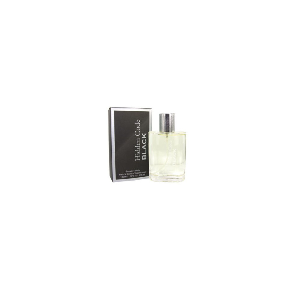 Hidden Code Black - 100ml Edt - Natural Spray- Eau De Toilette