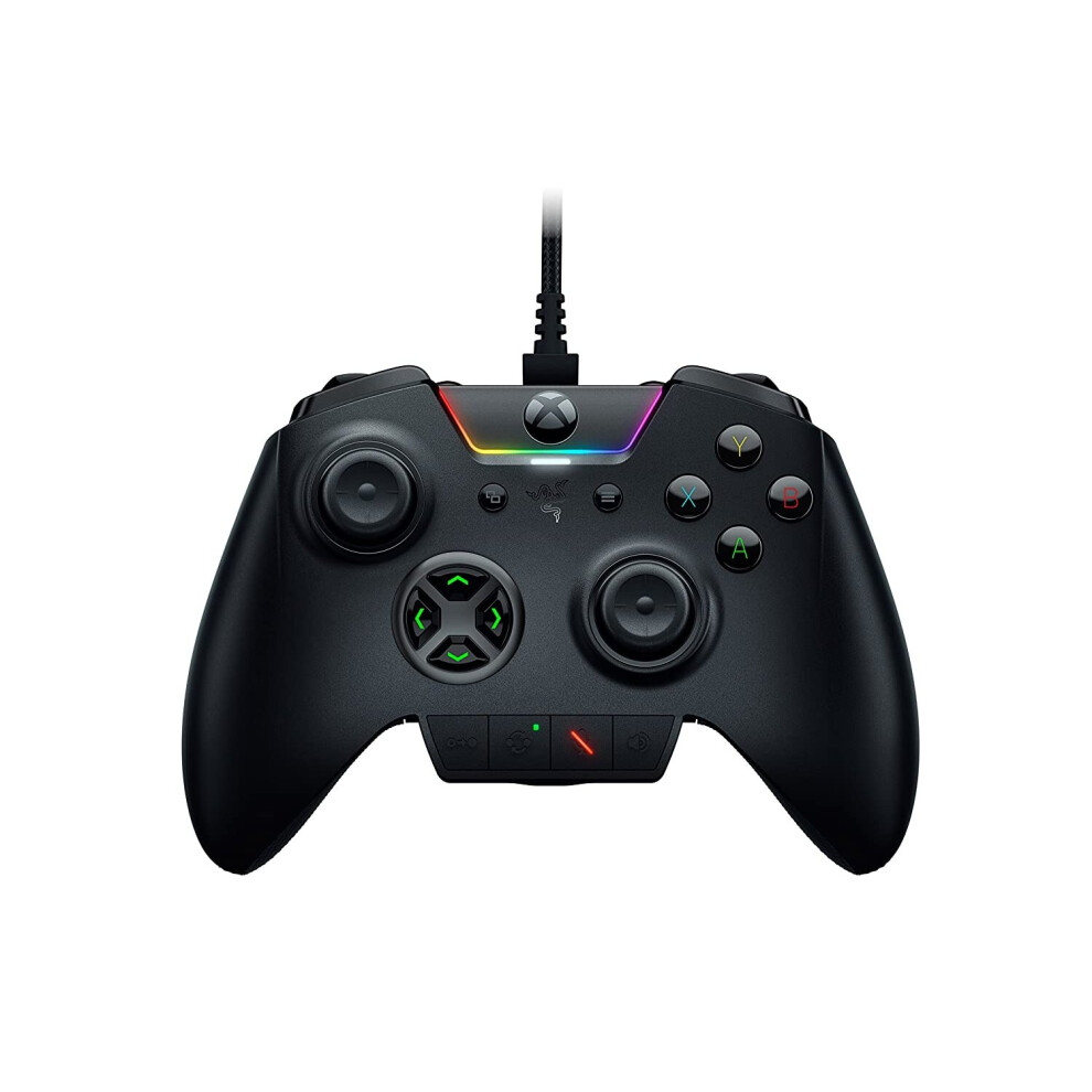 Razer Wolverine Ultimate Officially Licensed Xbox One Controller: 6 Remappable Buttons and Triggers - Interchangeable Thumbsticks and D-Pad -  Black