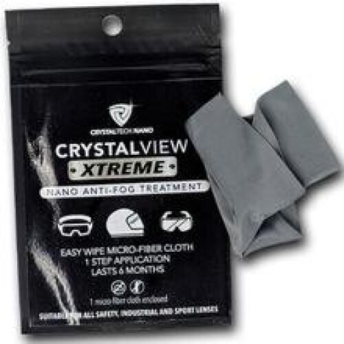 Crystal View Extreme Anti Fog Wipe- Reusable